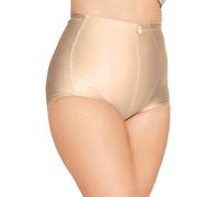 Yours Curve Medium Control High Waisted Full Briefs - Women's - Plus Size Curve Nude
