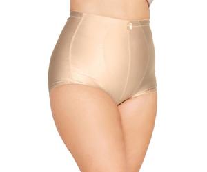 Yours Curve Medium Control High Waisted Full Briefs - Women's - Plus Size Curve Nude
