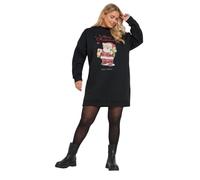Yours Curve 'Merry Christmas' Sequin Embellished Sweatshirt Dress - Women's - Plus Size Curve