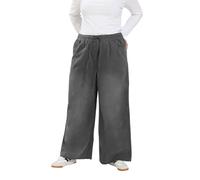 Yours Curve Mid Blue Pull On Jeans - Women's - Plus Size Curve