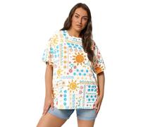 Yours Curve Mixed Celestial T-Shirt - Women's - Plus Size Curve