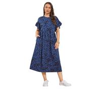 Yours Curve Mixed Shell Midi Dress - Women's - Plus Size Curve