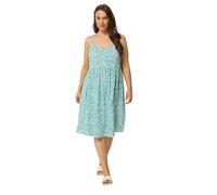 Yours Curve Navy Blue Ditsy Floral Strappy Sundress - Women's - Plus Size Curve