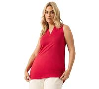 Yours Curve Notch Neck Vest Top - Women's - Plus Size Curve