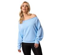Yours Curve Off Shoulder Sweatshirt - Women's - Plus Size Curve