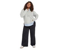 Yours Curve 'Ohio' 2-In-1 Sweatshirt - Women's - Plus Size Curve