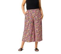 Yours Curve & Orange Floral Culottes - Women's - Plus Size Curve
