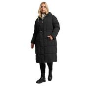 Padded Midi Puffer Coat Yours Black 22-24