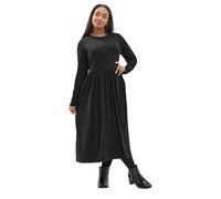 Yours Curve Peplum Maxi Dress - Women's - Plus Size Curve Black