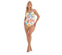 Yours Women's Mixed Summer Print Swimsuit | Size: 16 Yours Multicolor 16