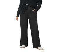 Yours Curve Pleat Front Linen Trousers - Women's - Plus Size Curve