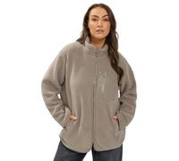 Yours Curve Pocket Fleece Jacket - Women's - Plus Size Curve