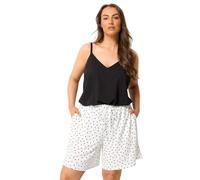 Yours Curve Polka Dot Shorts - Women's - Plus Size Curve