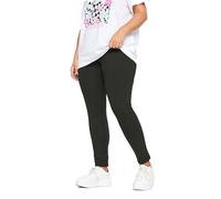 Yours Curve Ponte Premium Stretch Trousers - Women's - Plus Size Curve Black