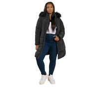 Yours Curve Puffer Midi Coat - Women's - Plus Size Curve