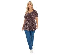 Yours Curve Red Blouse - Women's - Plus Size Curve