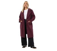 Yours Curve Red Longline Formal Coat - Women's - Plus Size Curve