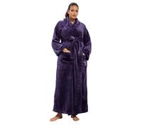Yours Curve Red Luxe Dressing Gown - Women's - Plus Size Curve