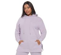 Yours Curve Red Pocket Front Hoodie - Women's - Plus Size Curve