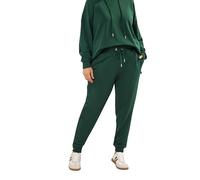 Yours Curve Red Tie Cuffed Joggers - Women's - Plus Size Curve