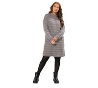 Yours Curve Ribbed Quarter Zip Jumper Dress - Women's - Plus Size Curve
