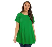 Yours Curve Ribbed Swing Top - Women's - Plus Size Curve