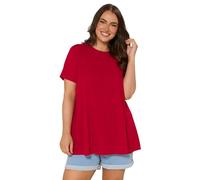 Ribbed Swing Top Yours Red 22-24