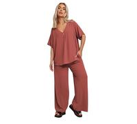 Yours Curve Rust Orange Button Detail Blouse - Women's - Plus Size Curve
