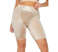 Yours Curve Satin Control High Waisted Shorts - Women's - Plus Size Curve