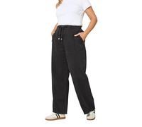 Yours Curve Seam Front Wide Leg Jeans - Women's - Plus Size Curve