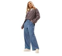 Yours Curve Seam Front Wide Leg Jeans - Women's - Plus Size Curve