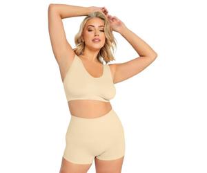Yours Curve Seamless Non-Padded Non-Wired Bralette - Women's - Plus Size Curve