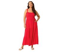 Yours Curve Shir Maxi Dress - Women's - Plus Size Curve Red