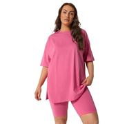 Yours Curve Shorts - Women's - Plus Size Curve Pink