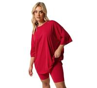 Yours Curve Shorts - Women's - Plus Size Curve Red