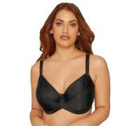 Yours Curve Smooth Non-Padded Underwired Full Cup Bra - Women's - Plus Size Curve Black