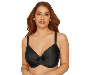Yours Curve Smooth Non-Padded Underwired Full Cup Bra - Women's - Plus Size Curve Black