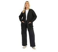 Yours Curve Soft Touch Knitted Cardigan - Women's - Plus Size Curve Black