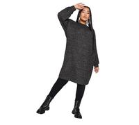 Yours Curve Soft Touch Midi Dress - Women's - Plus Size Curve Dark Grey