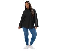 Yours Curve Soft Touch Ribbed Jumper - Women's - Plus Size Curve Black