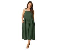 Yours Curve Green Strappy Dress - Women's - Plus Size Curve