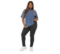 Yours Curve Stretch Pull On Grace Jeggings - Women's - Plus Size Curve Grey