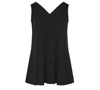 Yours Curve Swing Vest Top - Women's - Plus Size Curve Black