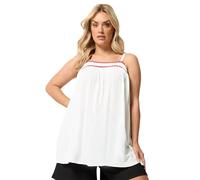 Yours Curve Swirl Cami Swing Vest Top - Women's - Plus Size Curve