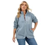 Yours Curve Teddy Borg Zip Through Fleece - Women's - Plus Size Curve