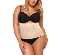 Yours Curve Textured Mesh Hook & Eye Control Belly Band - Women's - Plus Size Curve