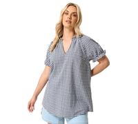 Yours Curve Tile Print Blouse - Women's - Plus Size Curve