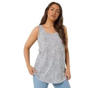 Yours Curve Tile Print Core Vest Top - Women's - Plus Size Curve