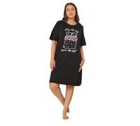 Yours Curve 'Time To Shine' Sleep Tee Nightdress - Women's - Plus Size Curve