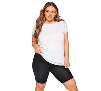 Yours Curve Tummy Control Soft Touch Stretch Cycling Shorts - Women's - Plus Size Curve